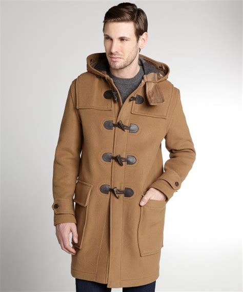 burberry wool coat toggle|Burberry camel wool coat men's.